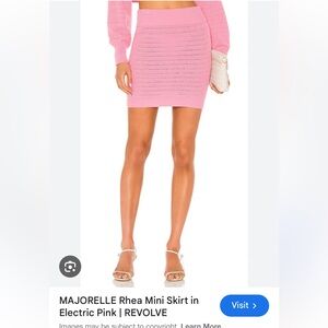 Rhea Mini Skirt by Majorelle